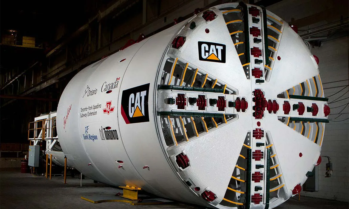 MT for Caterpillar Tunneling